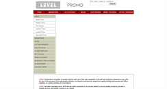 Desktop Screenshot of levelpromo.com