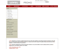 Tablet Screenshot of levelpromo.com